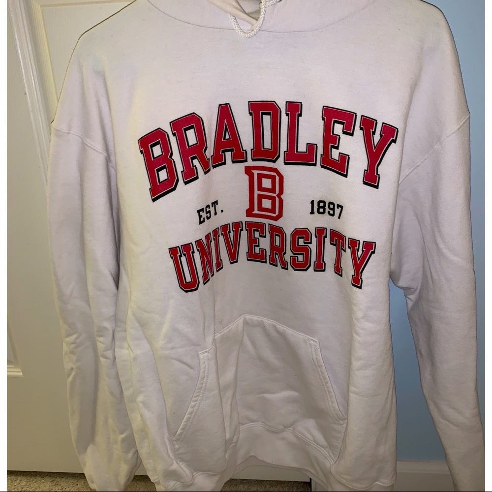 Champion Bradley University Hoodie Sweatshirt